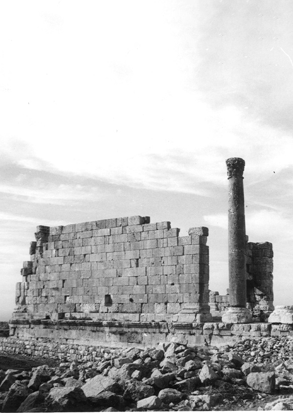 Wall of an ancient temple